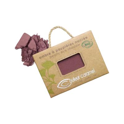 Couleur Caramel Organic Eye Shadow Pearly Red Brown (53)